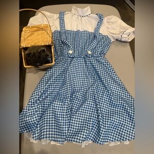 Women’s Dorthy -Wizard of Oz Blue and White Costume